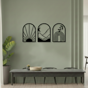 Boho-Metal Wall Art