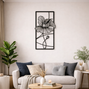 Dancing Flower-Metal Wall Art