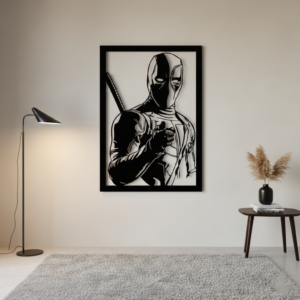 DeadPool-Metal Wall Art