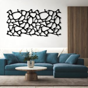 Abstract Pattern-Metal Wall Art