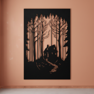 Forest Trail-Metal Wall Art