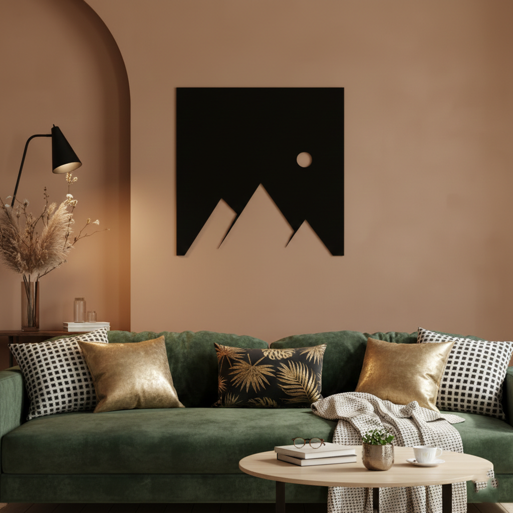 Minimal Landscape-Metal Wall Art