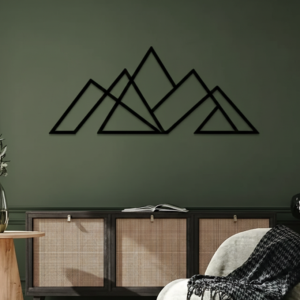 Mountain-Metal Wall Art